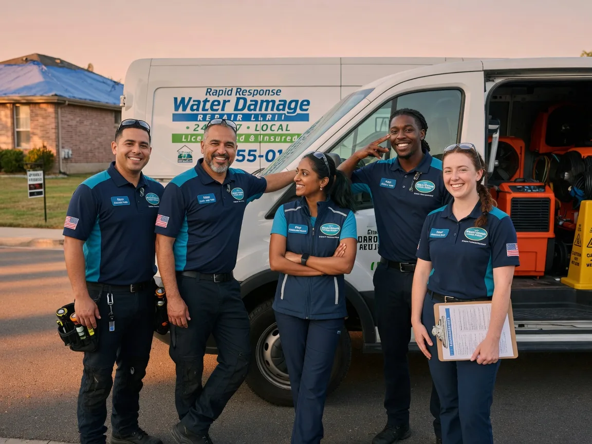 Water Damage Restoration company in Trenton, TX